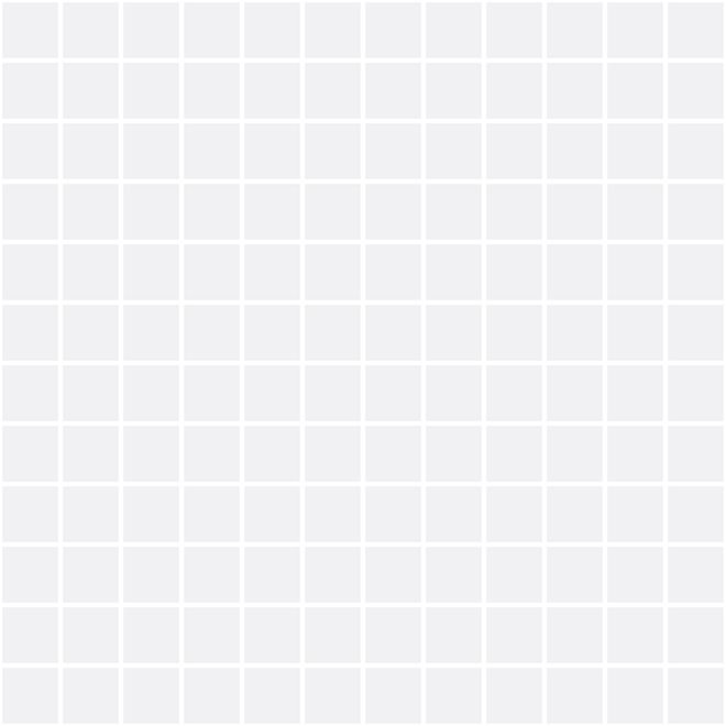 Мозаика Темари белый мат.29,8х9,8