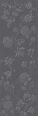 Керамическая плитка Villeroy&Boch Декор Jardin Grey Flower Matt. Rec. 40x120