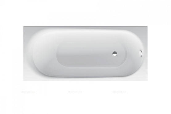 Стальная ванна Bette Comodo 180x80 см, 1251-000PLUS с покрытием Glasur® Plus - 2 изображение