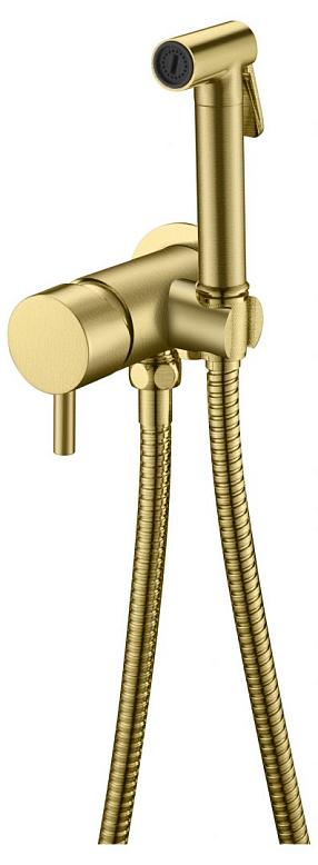 Гигиенический душ Boheme Uno 467-MG со смесителем, matt gold
