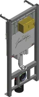 Комплект подвесной безободковый унитаз Jacob Delafon Vox E21772RU-00 с сиденьем микролифт + система инсталляции - 2 изображение