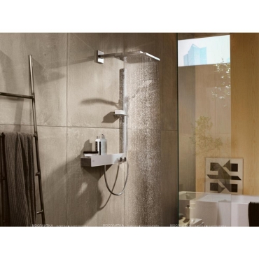 Термостат Hansgrohe ShowerTablet 600 13108400 для душа, белый / хром - 2 изображение