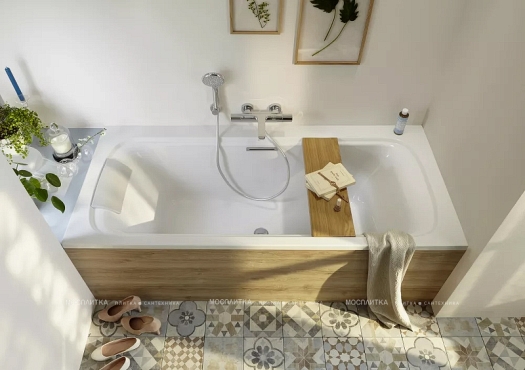 Сиденье Jacob Delafon Elite E6D073-P6 для ванны, натуральный дуб - 3 изображение