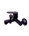 Смеситель для ванны/душа OneLife P07-100b, полимерный, черный - 2 изображение