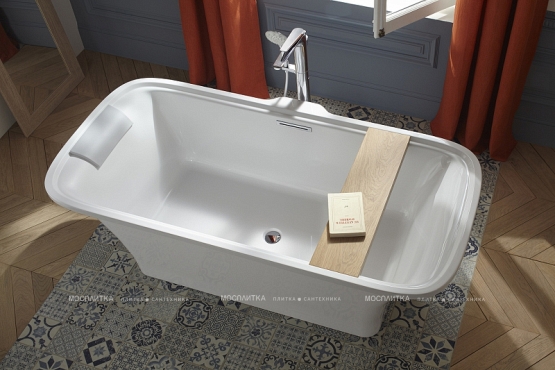 Сиденье Jacob Delafon Elite E6D073-P6 для ванны, натуральный дуб - 5 изображение