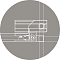 Душевая дверь Cezares SLIDER-B-1-70/80-BR-NERO стекло бронзовое, профиль черный матовый - 4 изображение