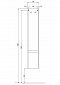 Шкаф-пенал Aquaton Стоун 1A228403SX850 сосна арлингтон - 3 изображение