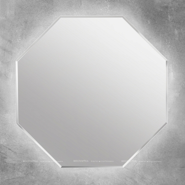 Зеркало Cezares 80 см 45079 с подсветкой - 2 изображение