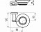Комплект аксессуаров Ravak Chrome для ванны 70508025, серый - 5 изображение
