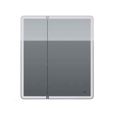 Зеркальный шкаф Dreja Point 70 см 99.9033 с подсветкой, белый - 3 изображение