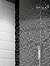 Керамическая плитка Kerama Marazzi Бордюр Карандаш Бисер черный серебро 1,4х20 - 5 изображение