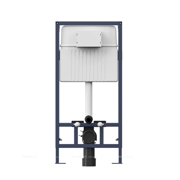 Комплект подвесной безободковый унитаз Bocchi Taormina Pro Rimless 1451-001-0129 белый + инсталляция Am.Pm ProC I012707 - 5 изображение