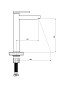 Смеситель для раковины-чаши GPD Gildo Colored MSL165-K-S хром глянец / матовый черный - 2 изображение