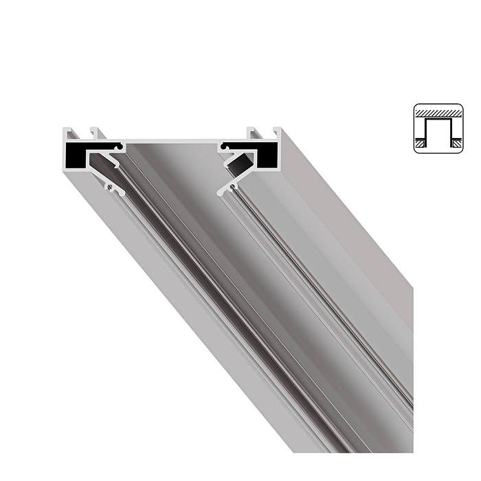 Алюминиевый профиль для однофазной трековой системы Arte Lamp Track Accessories A630205