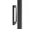 Душевая дверь Kerama Marazzi Vetro 100х195 см VE.100.SD.BLK.M профиль матовый черный, стекло прозрачное - 4 изображение