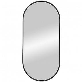 Зеркало Art&Max Bari 70 см AM-Bar-700-1500-DS-F с подсветкой, графит матовый
