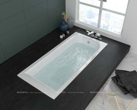 Акриловая ванна Creto Scala 180x80 см - 7 изображение