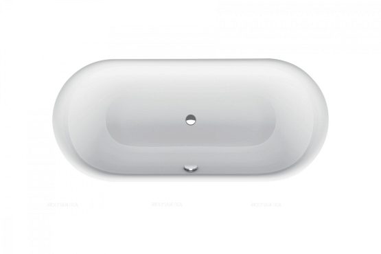 Стальная ванна Bette Lux Oval 190x90 см, 3467-000AR,PLUS с покрытием Glasur® Plus - 2 изображение
