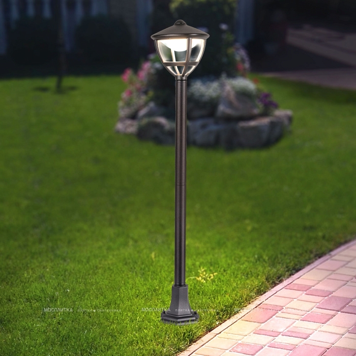 Светильник садово-парковый со светодиодами Gala F черный (GL LED 3001F) - 3 изображение