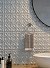 Керамическая плитка Meissen Плитка Lissabon рельеф квадраты серый 25х75 - 2 изображение