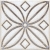 Керамическая плитка Kerama Marazzi Вставка Амальфи орнамент коричневый 9,8х9,8