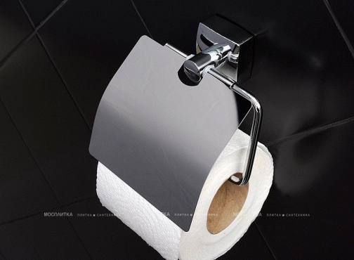 Держатель туалетной бумаги Fixsen Kvadro FX-61310 с крышкой - 2 изображение