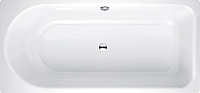 Стальная ванна Bette Ocean 170x75 см, 8854 PLUS, AR перелив сзади с покрытием Glasur® Plus