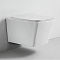 Унитаз подвесной безободковый Bond F04-10 с крышкой-сиденьем микролифт, белый - 3 изображение