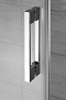 Душевая дверь Radaway Espera DWJ 110 см левая, стекло прозрачное, профиль хром - 2 изображение