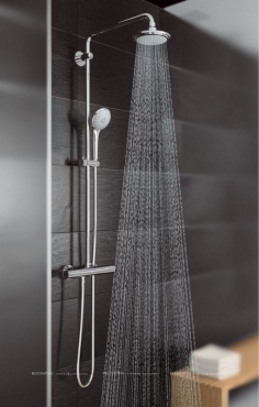 Душевая стойка Grohe Euphoriа 27475001 для ванны/душа, диаметр 180 мм - 6 изображение