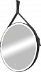 Зеркало Art&Max Milan 100 см AM-Mil-1000-DS-F-Nero с подсветкой, черный - 2 изображение