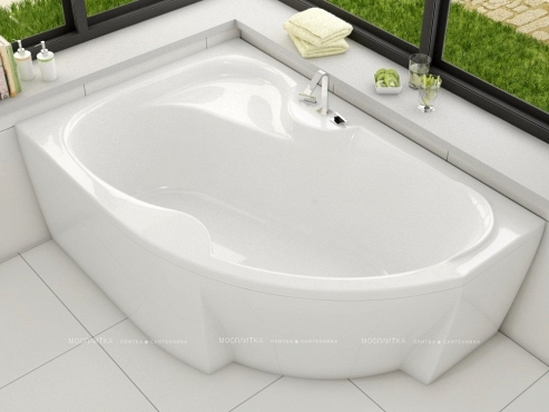 Акриловая ванна Vayer Azalia L 150x105 см - 3 изображение