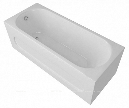 Акриловая ванна Aquatek Оберон 170х70 см OBR170-0000027, белый - 2 изображение