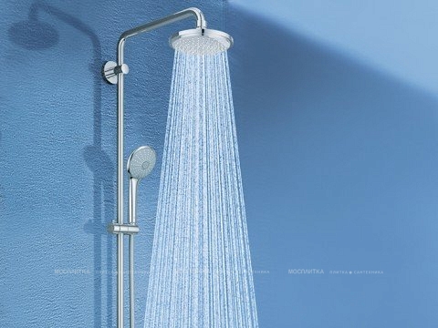 Душевая стойка Grohe Euphoriа 27475001 для ванны/душа, диаметр 180 мм - 12 изображение