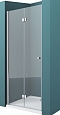 Душевая дверь BelBagno Albano 70х195 см ALBANO-BS-12-70-C-Cr профиль хром стекло прозрачное - 2 изображение