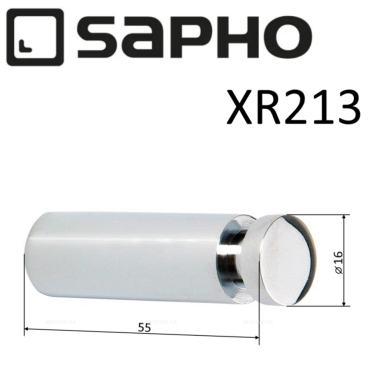 Крючок Sapho X-Round XR213 хром - 2 изображение