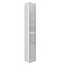 Шкаф-пенал Dreja Slim 30 см 99.0505 глянцевый белый / бетон - 6 изображение