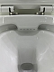 Унитаз подвесной безободковый Bond F01-10 с крышкой-сиденьем микролифт, белый - 13 изображение