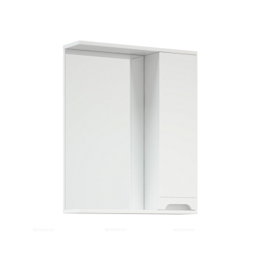 Зеркальный шкаф Corozo Лея 60 белый SD-00001488 - 3 изображение