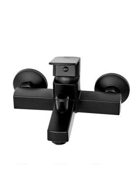 Душевой комплект OneLife P06-511b 1 режим, матовый черный - 6 изображение