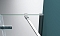 Душевая дверь BelBagno Kraft 90х195 см KRAFT-B-12-60/30-C-Cr-L профиль хром стекло прозрачное - 4 изображение