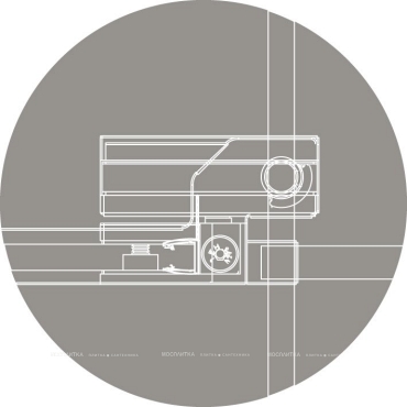 Душевой уголок Cezares SLIDER-A-2-70/80-C-NERO стекло прозрачное, профиль черный матовый - 3 изображение