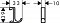 Крючок Hansgrohe WallStoris 27929670 матовый черный - 2 изображение