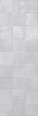 Плитка Bosco Verticale рельеф серый 25х75