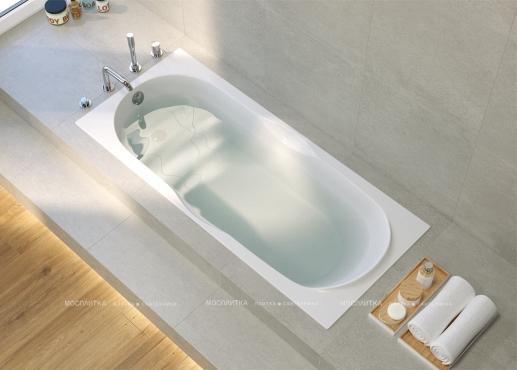 Акриловая ванна Creto Etna 170x70 см - 11 изображение
