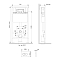 Комплект подвесной безободковый унитаз Bocchi Taormina Pro Rimless 1451-001-0129 белый + инсталляция Am.Pm ProC I012707.0138 с клавишей смыва ProC L, чёрная матовая - 5 изображение