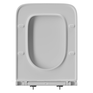 Крышка-сиденье Point Меркурий PN46831, дюропласт, микролифт для унитаза, белая - 3 изображение