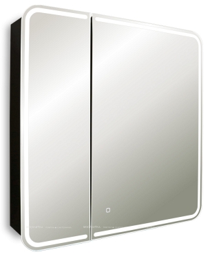 Зеркальный шкаф Azario Alliance 80 см LED-00002611 с подсветкой - 2 изображение