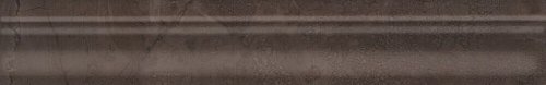 Керамическая плитка Kerama Marazzi Бордюр Багет Версаль коричневый обрезной 5х30