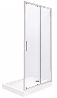 Душевая дверь Roca Town-N L2-E 120х195 см раздвижная MP2812012M, прозрачное стекло, хром